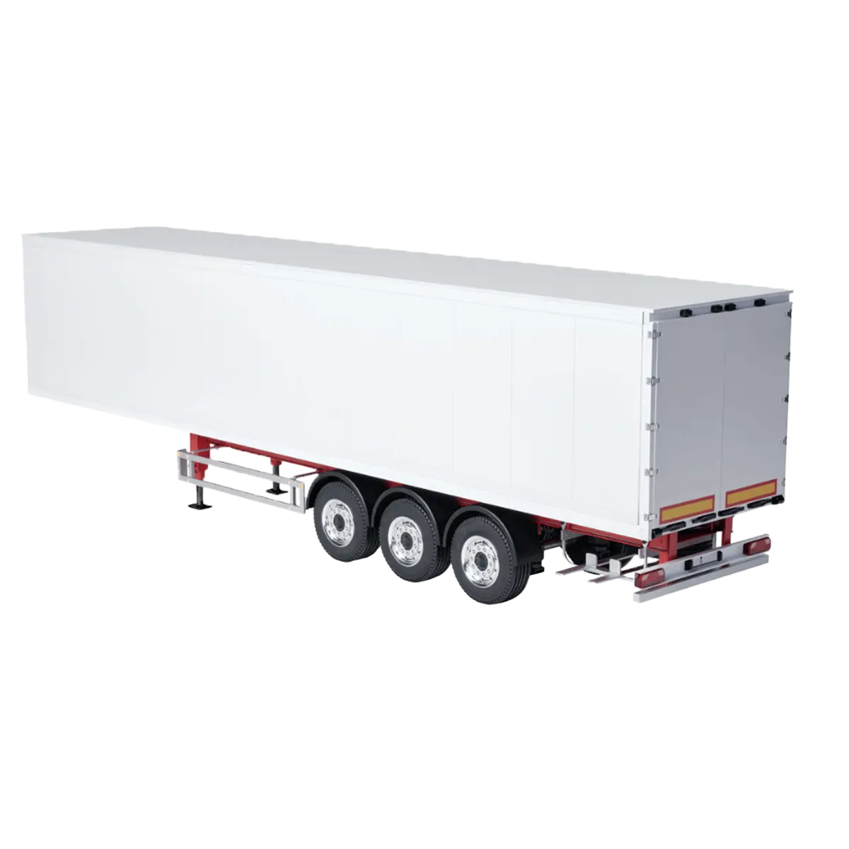 3-Achs-Kofferauflieger weiß Ver.III