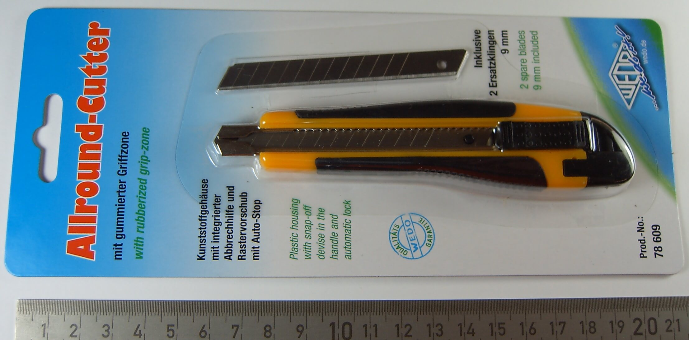 Allround-Cutter (Scheidmesser) mit integrierter 1 Allround-Cutter (Scheidmesser) mit integrierter