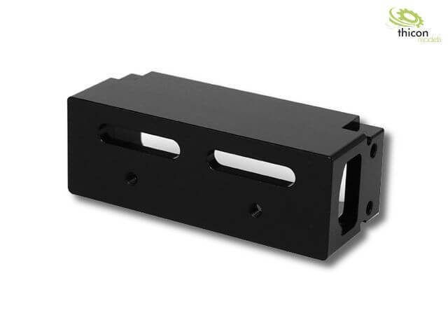 thicon Traverse vorne Alu schwarz für TAMIYA Arocs thicon Traverse vorne Alu schwarz für TAMIYA Arocs