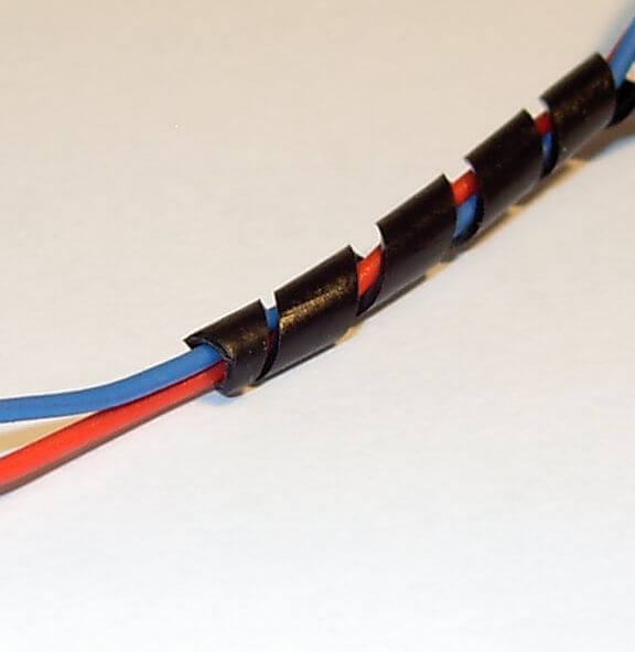 Spiralschlauch, schwarz, 2m lang, beliebig kürzbar, 1x Spiralschlauch, schwarz, 2m lang, beliebig kürzbar,