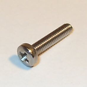 100 2,5 Linsenkopfsch.m.Kreuzschlitz M12x7985 DIN, Niro