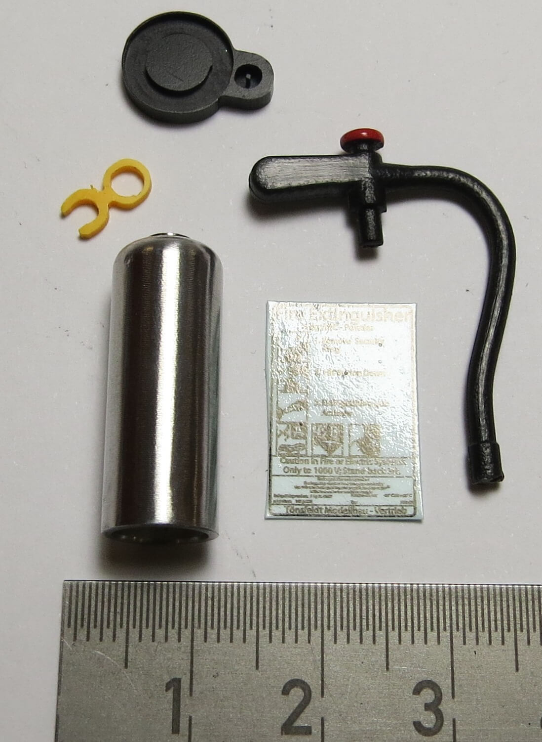 blanker BAUSATZ Feuerlöscher mit langem Griff, Wedico-Größ blanker BAUSATZ Feuerlöscher mit langem Griff, Wedico-Größ