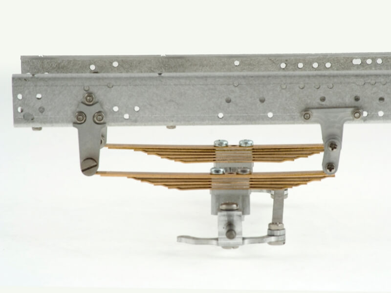 1x spring package front axle Oßwald FB005. Spring package