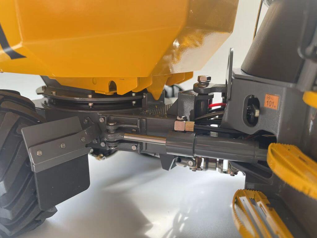 1:14 4x4 Mini-Kipper 6MDX Bausatz unlackiert mit Licht/Sound 1:14 4x4 Mini-Kipper 6MDX Bausatz unlackiert mit Licht/Sound