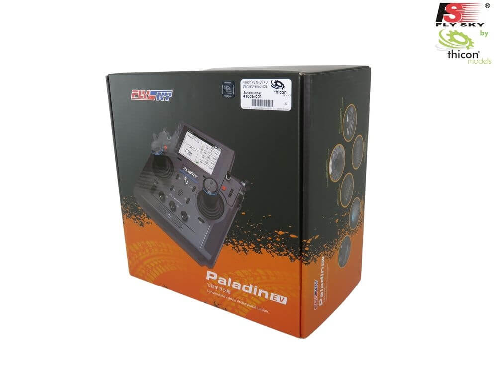 Paladin PL18 EV 4D Standardversion DE, deutsche Menüs Paladin PL18 EV 4D Standardversion DE, deutsche Menüs