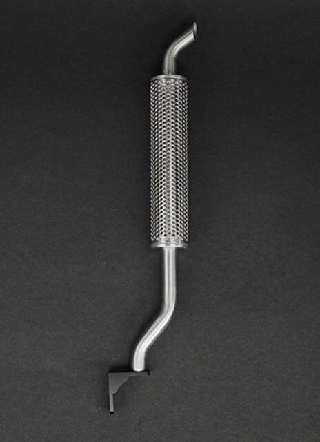 1:14/ 1:16 Auspuff S-Form aus Edelstahl