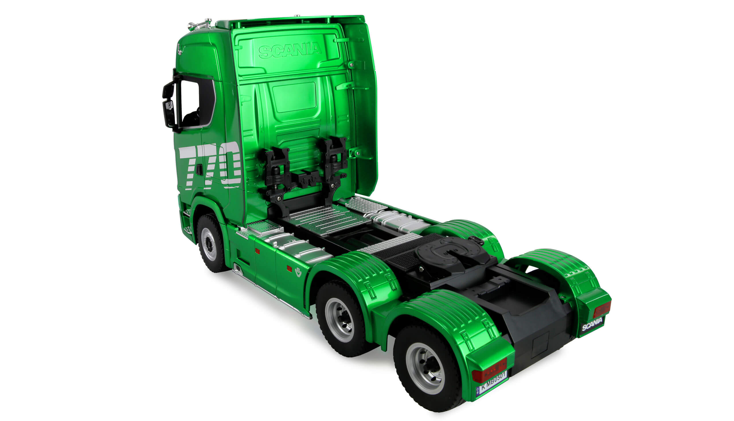 Scania 770S, RTR. Fertig montiert mit Karosserie, Licht un