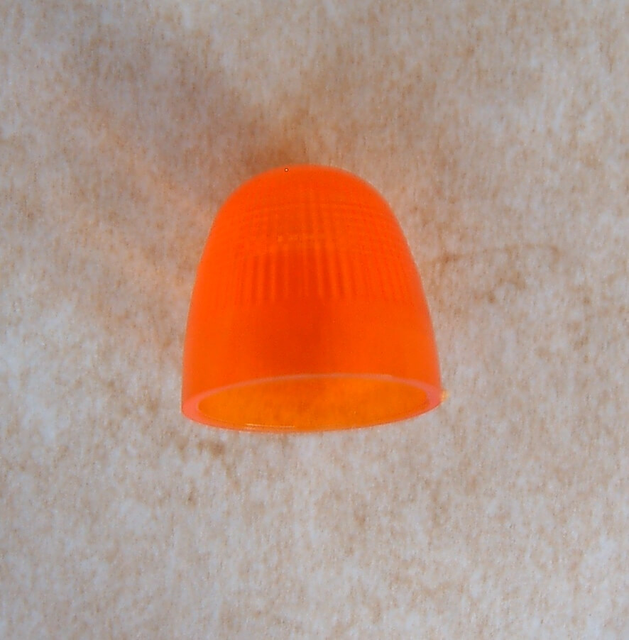 Ersatzhaube f. Rundumleuchte,orange 1:8  rund, Glashöhe Ersatzhaube f. Rundumleuchte,orange 1:8  rund, Glashöhe
