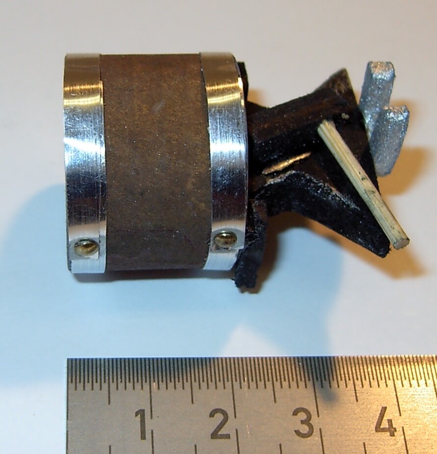 Amboss, ca. 4cm hoch, 3cm Durchmesser