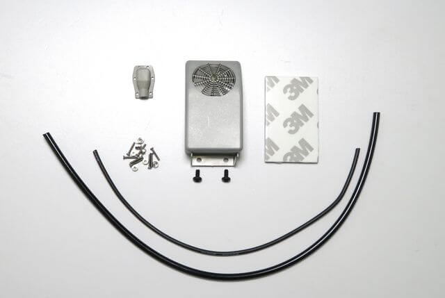 1:14 / 1:16 Klimaanlage für Rückwand aus Metall
