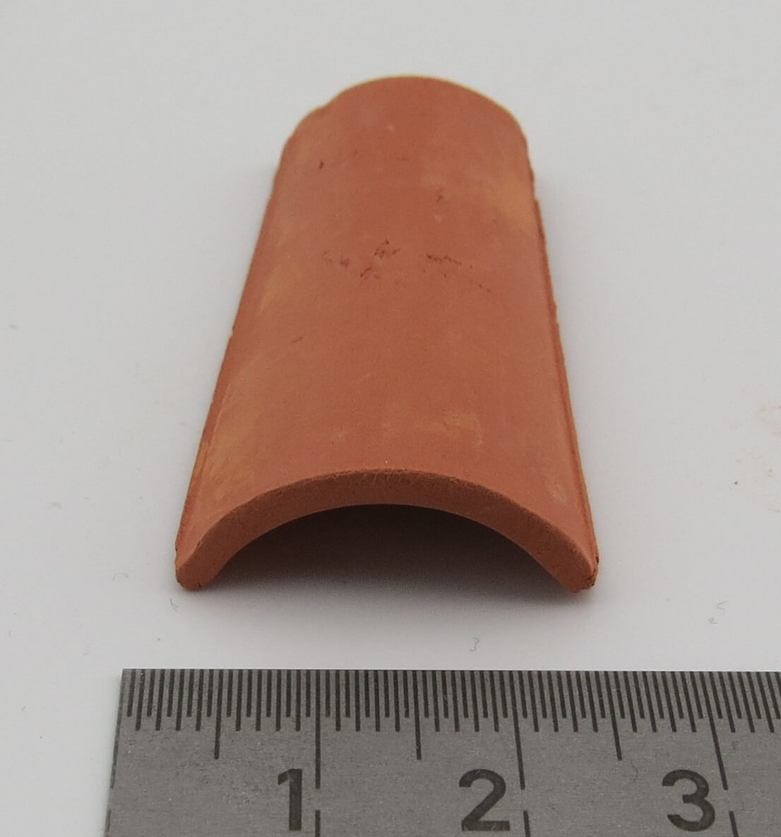 Beutel Dachpfanne 5,0x2,2cm, rot, Dachpfanne 'Mönch und