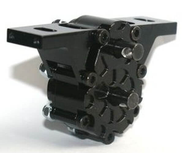 1:14 transfer case 2:1 high aluminum black