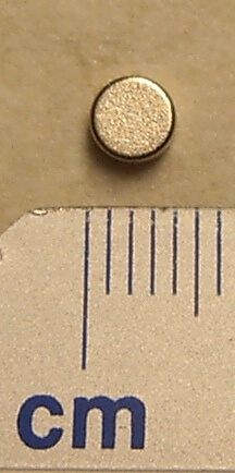 Neodym Magnet, rund, 4mm Durchmesser 2mm dick, hohe Neodym Magnet, rund, 4mm Durchmesser 2mm dick, hohe