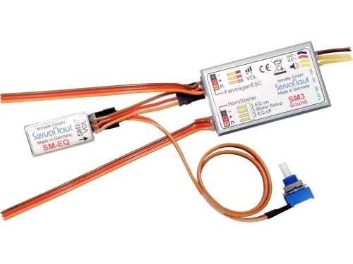 Klangregler SM-EQ. Zubehör zu den Soundmodulen SM3 und SM7