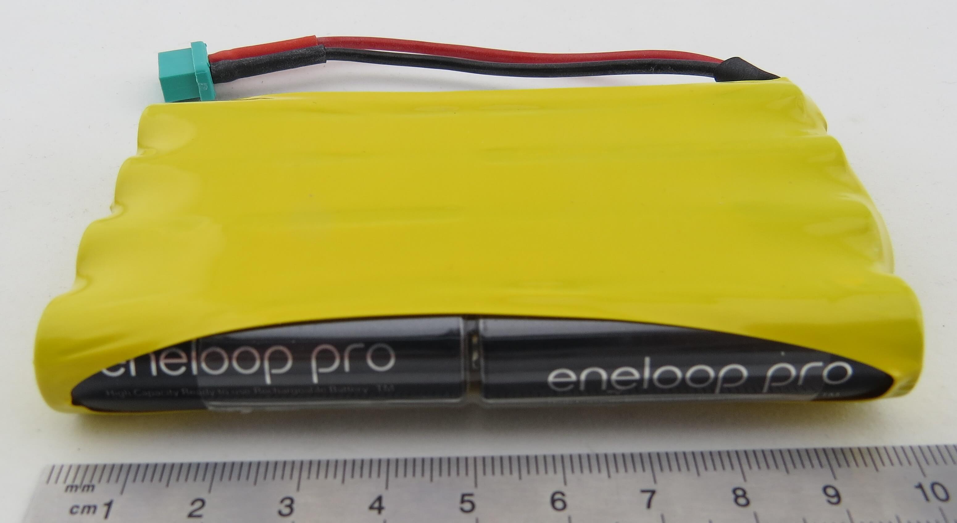 1 Akku-Pack mit 8x ENELOOP PRO-Zellen,   9,6V 2450mAh, MPX-B