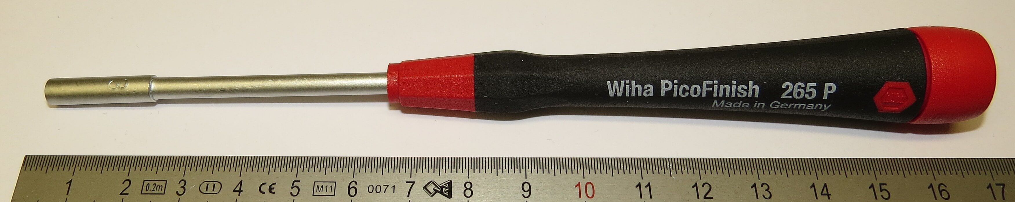 Sechskant-Steckschlüssel 3,0mmx60mm WIHA PicoFinish 1 Sechskant-Steckschlüssel 3,0mmx60mm WIHA PicoFinish
