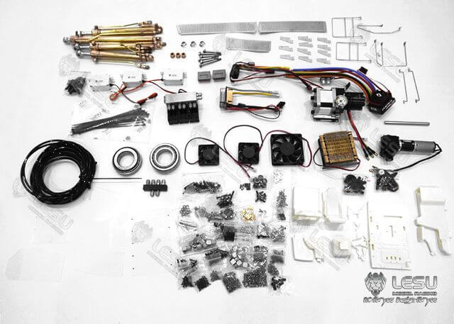 1:14 Kettenbagger 74t Bausatz aus Edelstahl mit Hydraulik 1:14 Kettenbagger 74t Bausatz aus Edelstahl mit Hydraulik