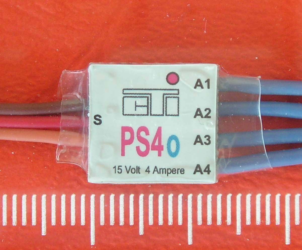 Memoryschalter PS4o mit 4x 4A-Ausgang 4x Ein/Aus-Funktion