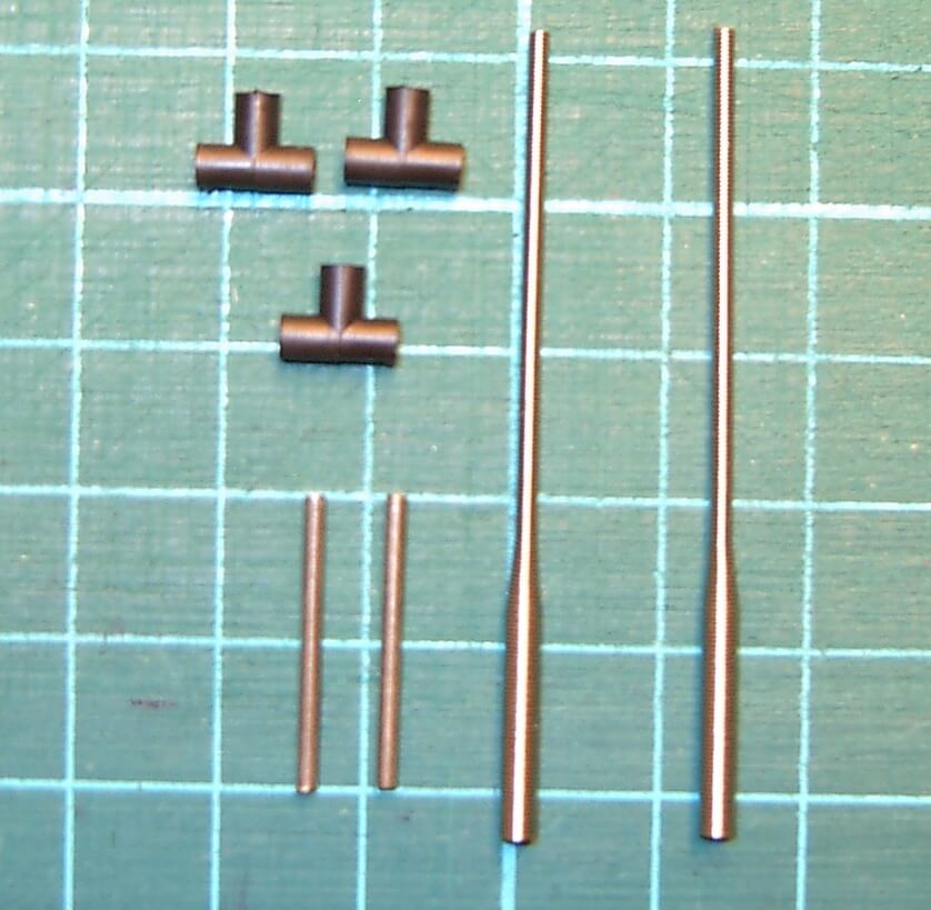 Spiegel-Antennen (CB-Funkantennen) ca. 55mm lang. 2 Stück Spiegel-Antennen (CB-Funkantennen) ca. 55mm lang. 2 Stück