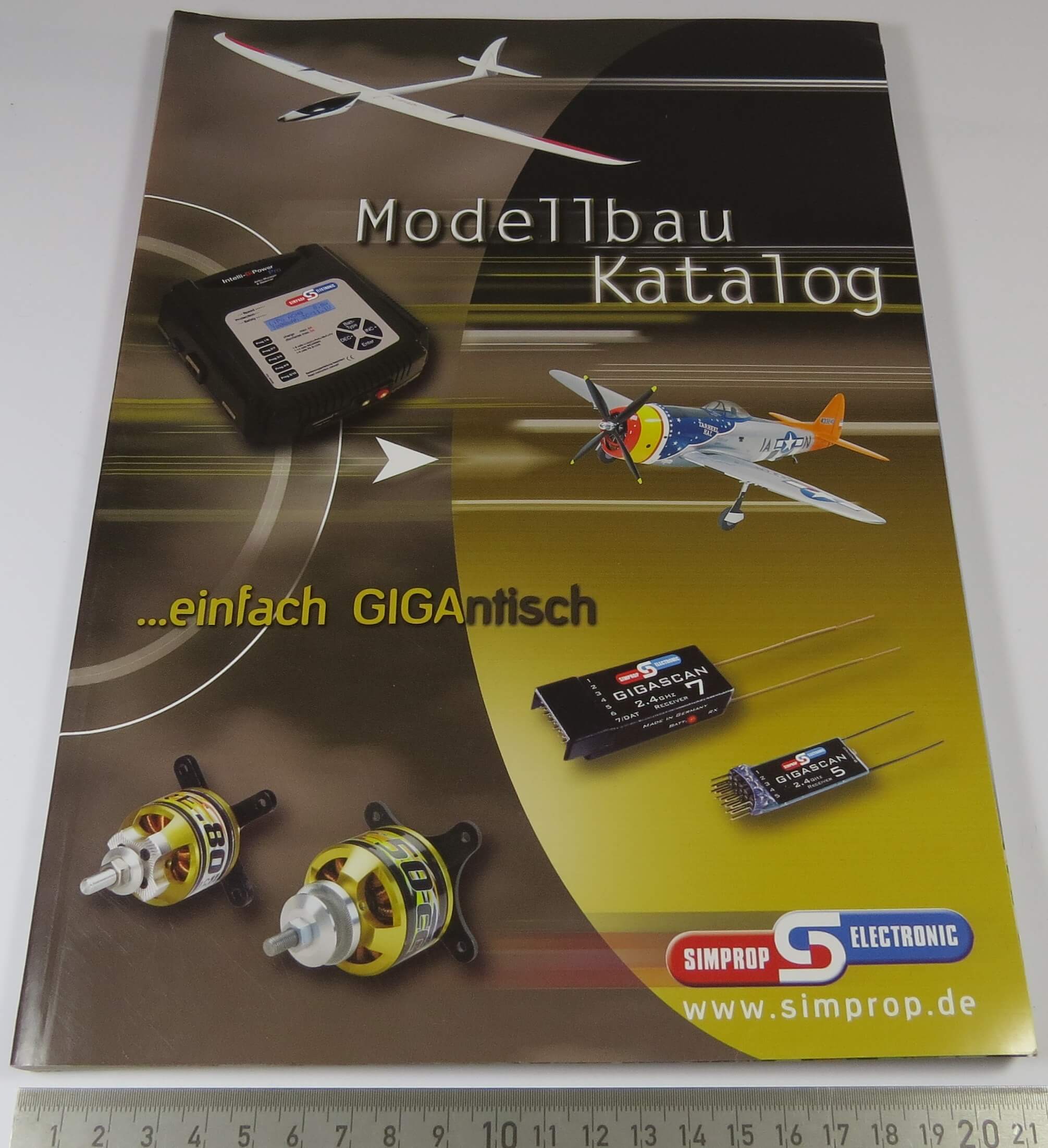1 Modellbau RCKatalog, SIMPROP, farbig gedruckt, aktuelle 8498