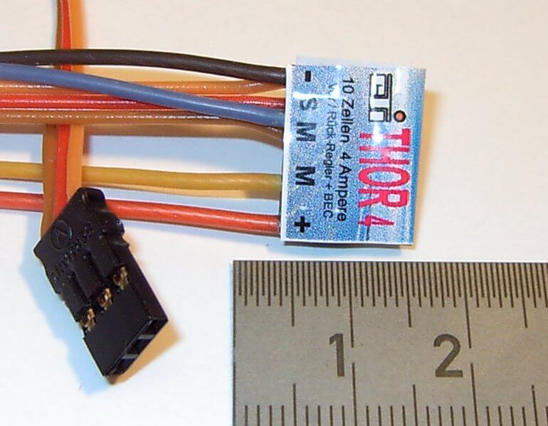 Fahrregler THOR 4, bis 15V max. 4A 100% vorwärts, 100% rüc  