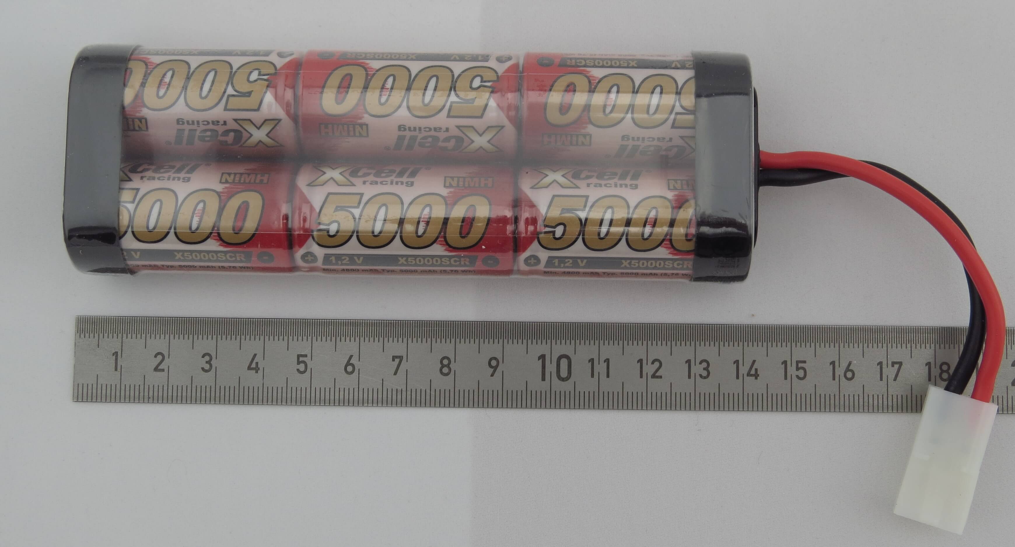 Racing-Akku-Pack mit 5000er-SUB-C-Zellen,7,2V.6 Zellen Racing-Akku-Pack mit 5000er-SUB-C-Zellen, 7,2V. 6 Zellen