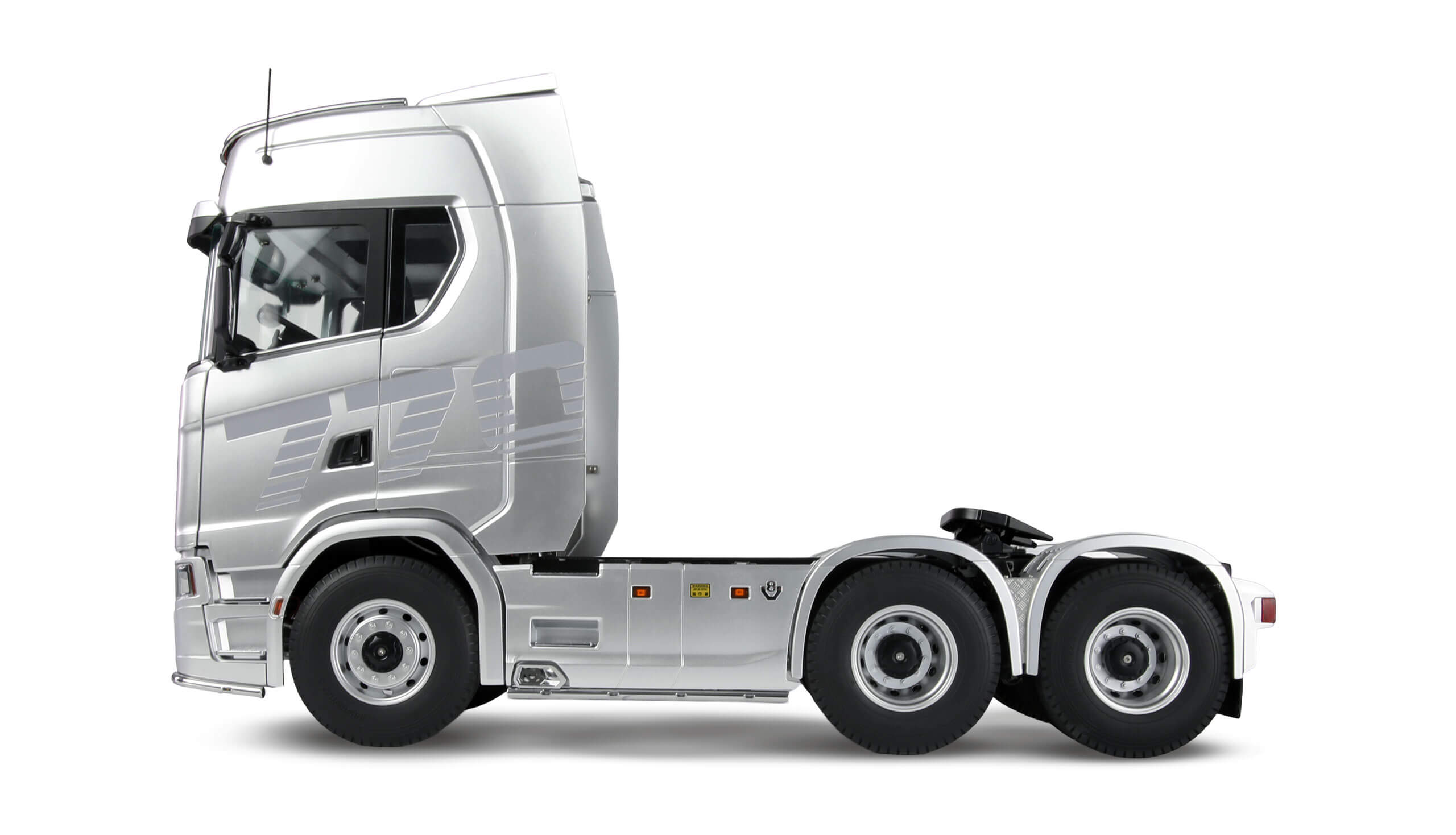 Scania 770S, RTR. Fertig montiert mit Karosserie, Licht