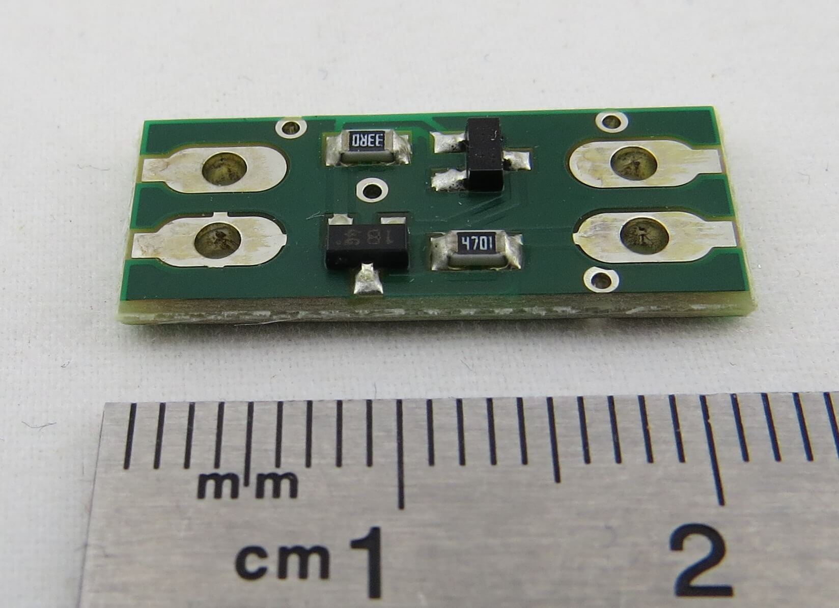 Konstantstromquelle für 6-24V, 20mA. Für Betrieb an 5-24V Gl