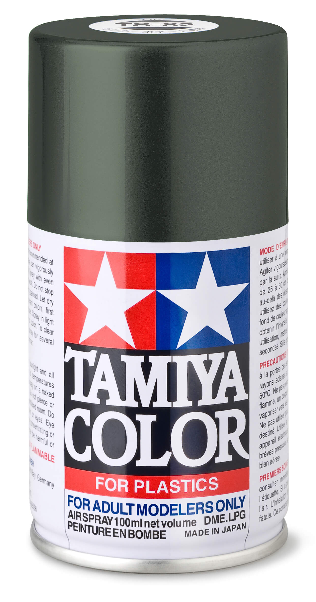 1x Sprühlack-Dose 100ml, Gummi-Schwarz, matt, TS-82