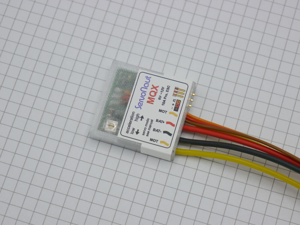 Servonaut MQX professional controller for actuators and servo
