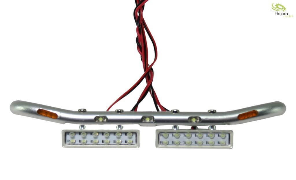 Front-Lampenbügel mit LED aus Metall