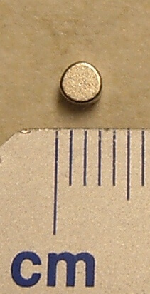 Neodym Magnet, rund, 3mm Durchmesser 2mm dick, hohe Neodym Magnet, rund, 3mm Durchmesser 2mm dick, hohe