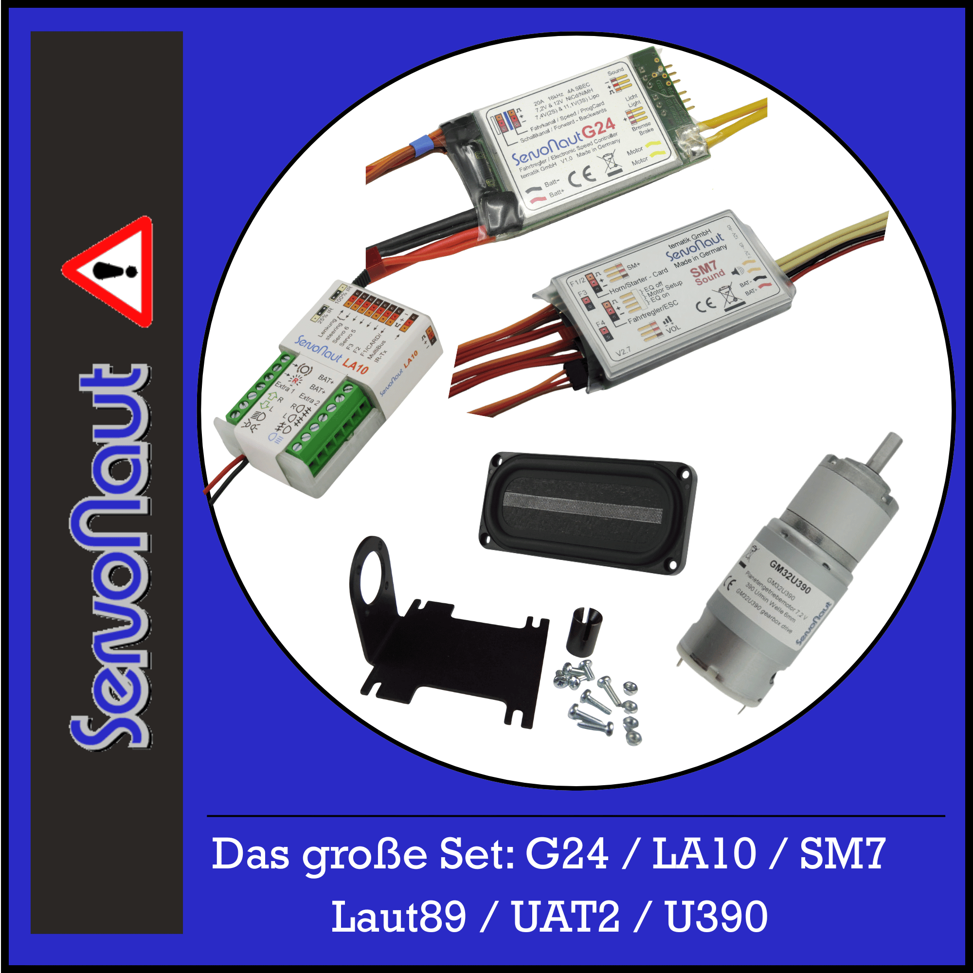 Das große Set G24 SM7 LA10 Laut89 UAT2 U390