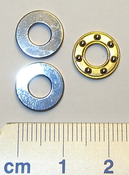 Miniatur-Axialkugellager d5-D11-B4,5 E-F 5-11, ohne Miniatur-Axialkugellager d5-D11-B4,5 E-F 5-11, ohne