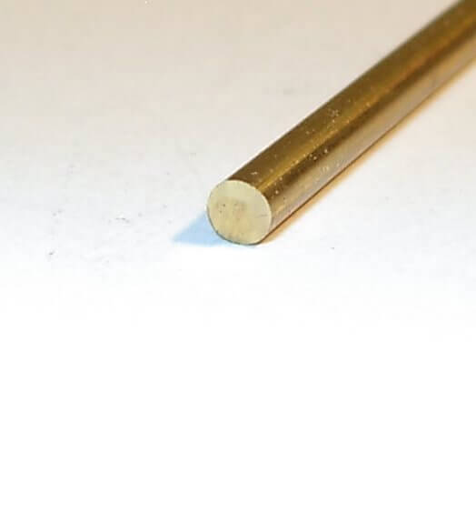Okrągły mosiądzu 8,5mm, 1m długo Jakość MS obróbcze