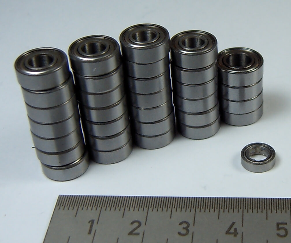 Kugellagersatz für Tamiya-3-Achs- Trucks, wie Scania620, 1 Kugellagersatz für Tamiya-3-Achs- Trucks, wie Scania620,