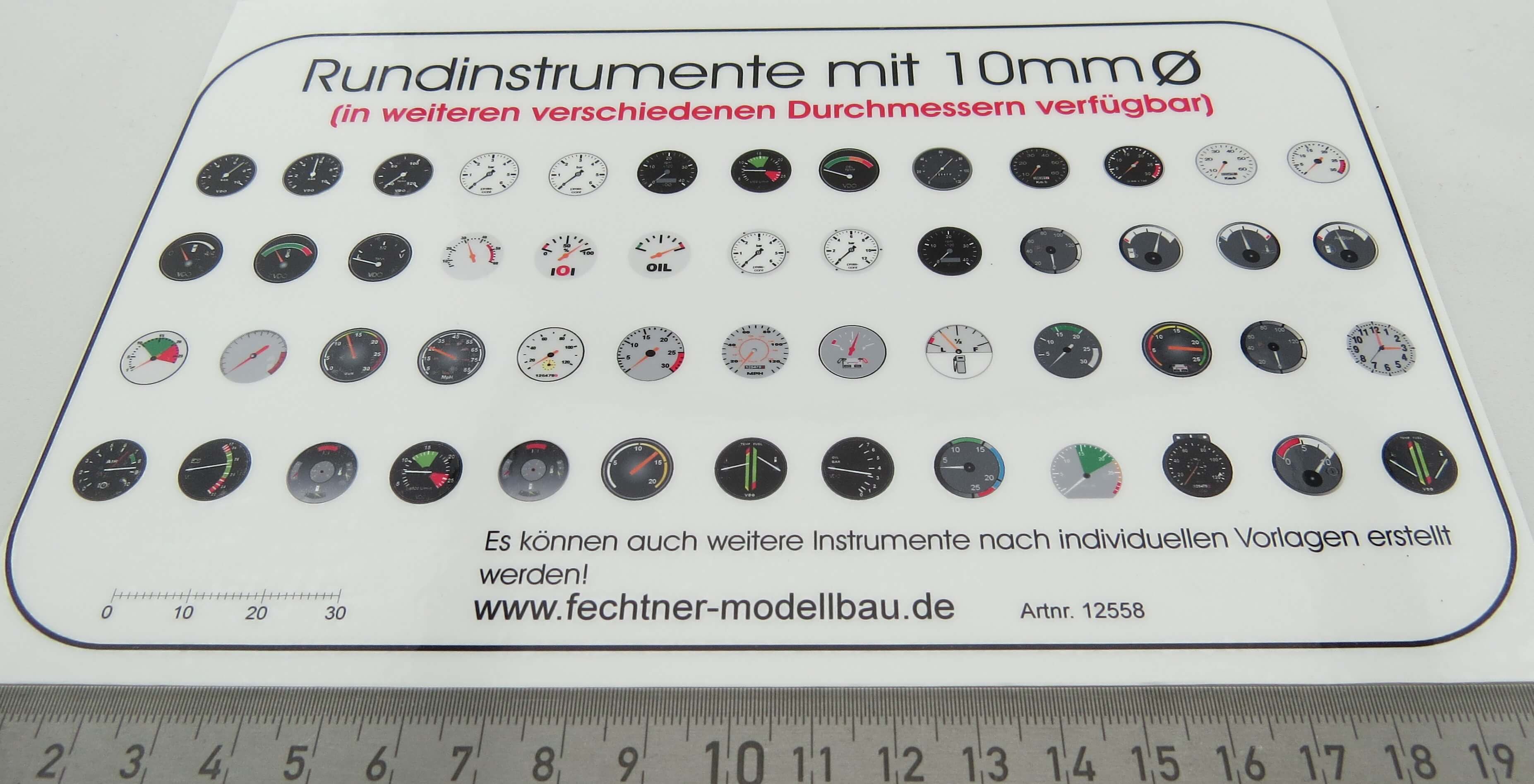 Instrument Loops Check Sticker Instrument sticker set, 52 round instruments with 10mm | 12558