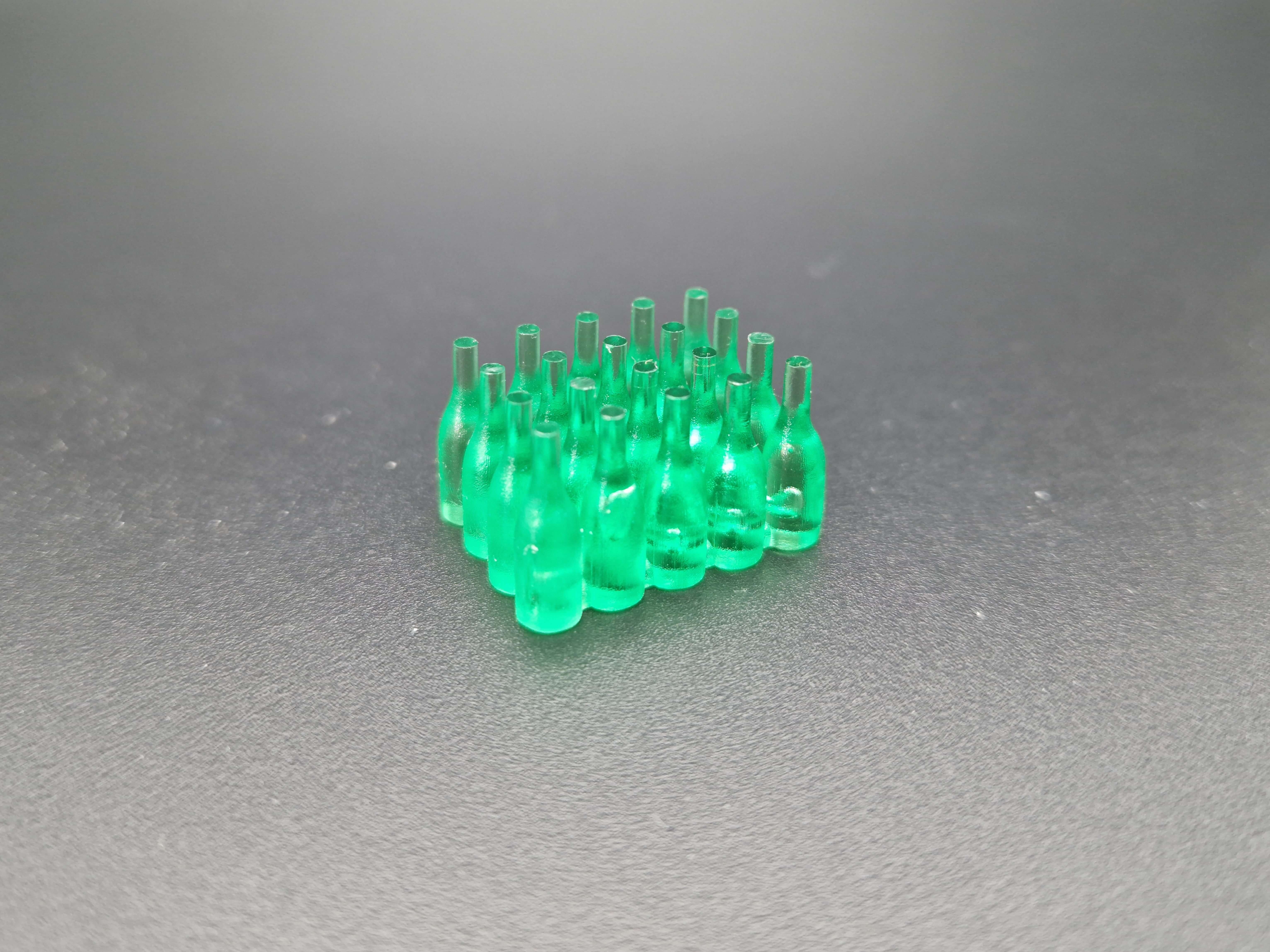 FineLine bottle block (20) 1:16, 15mm high green | 4249