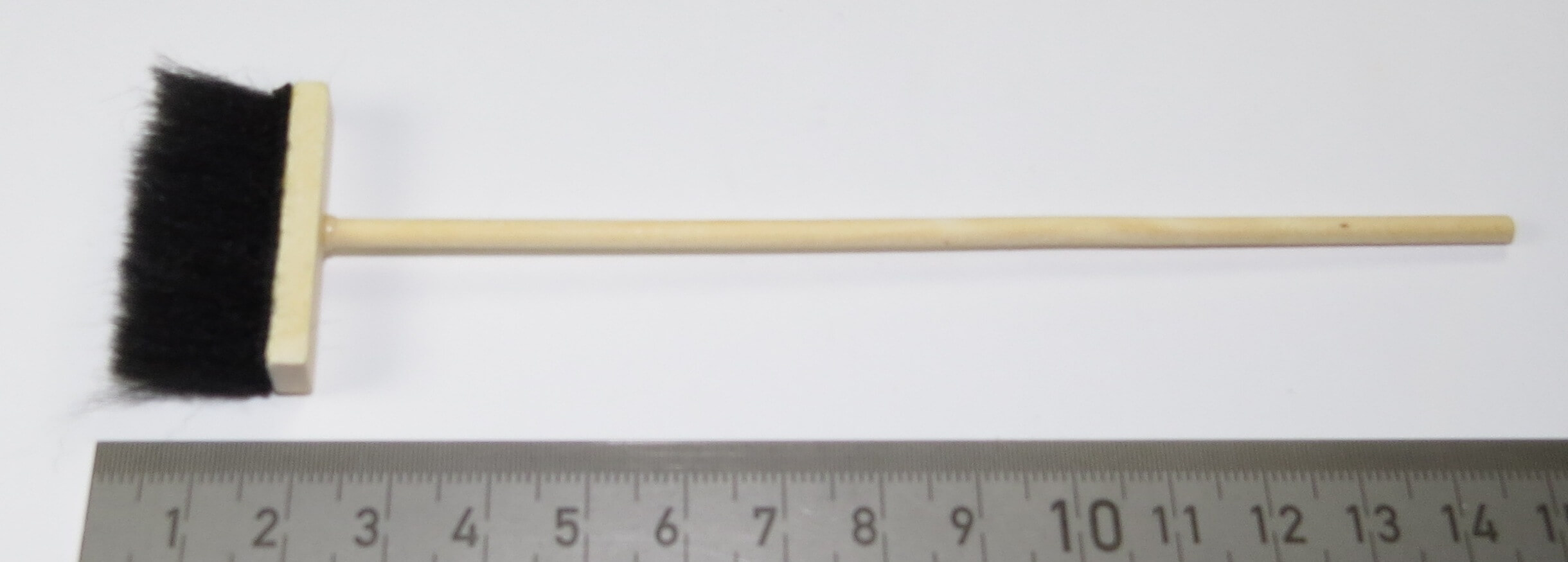 Zimmerbesen 15,0cm schwarze Borsten