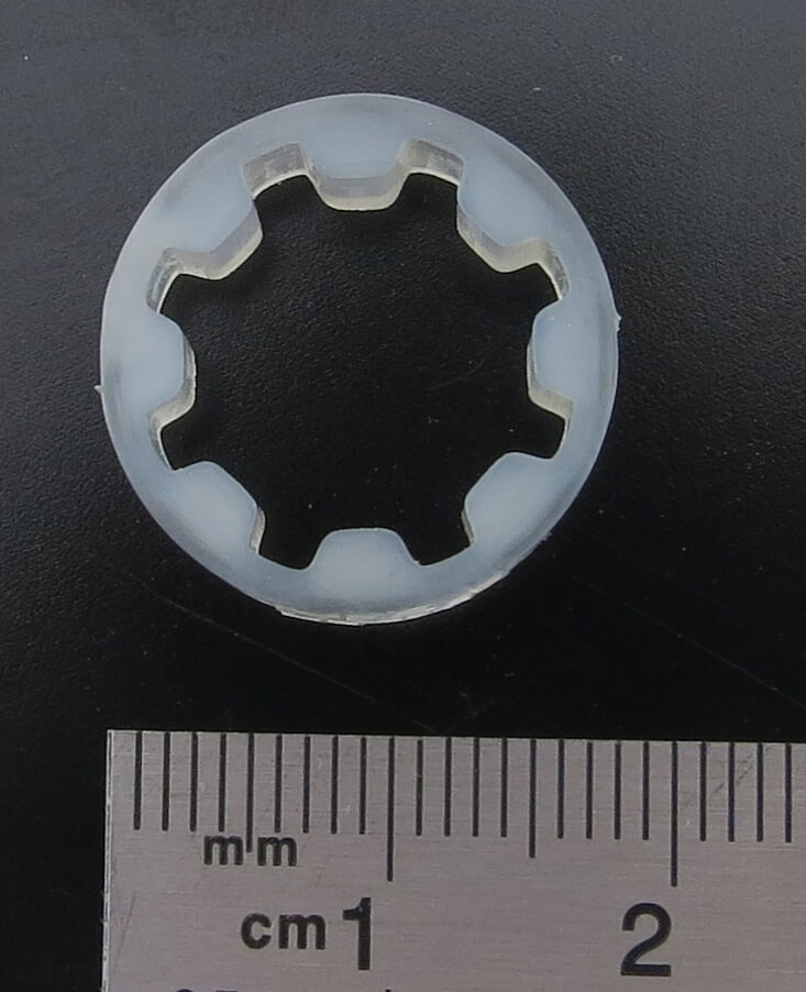 Gummikupplung für Leimbach-Pumpen.    Aus klarem Material 1x Gummikupplung für Leimbach-Pumpen.    Aus klarem Material