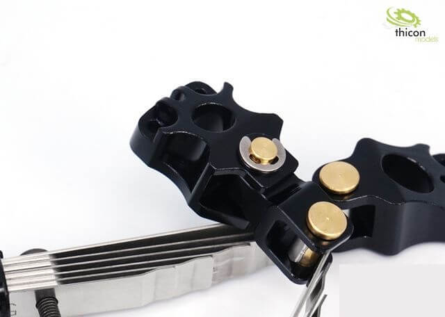 1:14 Federung 9mm höhergelegt für angetriebene Achse