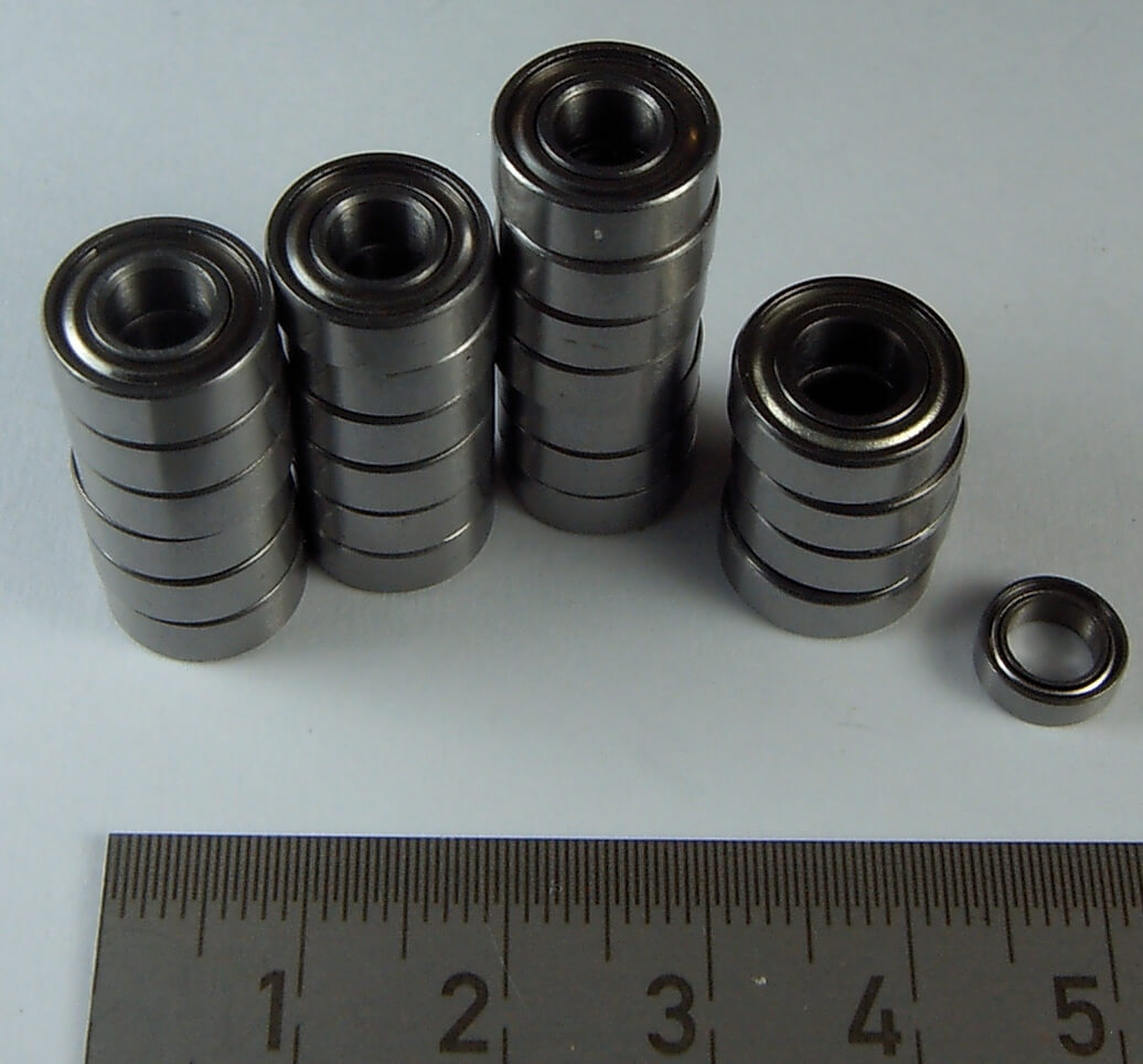 Kugellagersatz für Tamiya-2-Achs- Trucks, wie Scania470, 1 Kugellagersatz für Tamiya-2-Achs- Trucks, wie Scania470,