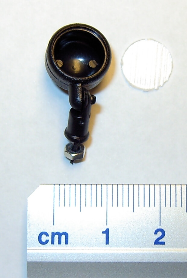 Stk. Arbeitsscheinwerfer, ca.11mm Durchmesser, Gesamthöhe 1 Stk. Arbeitsscheinwerfer, ca.11mm Durchmesser, Gesamthöh