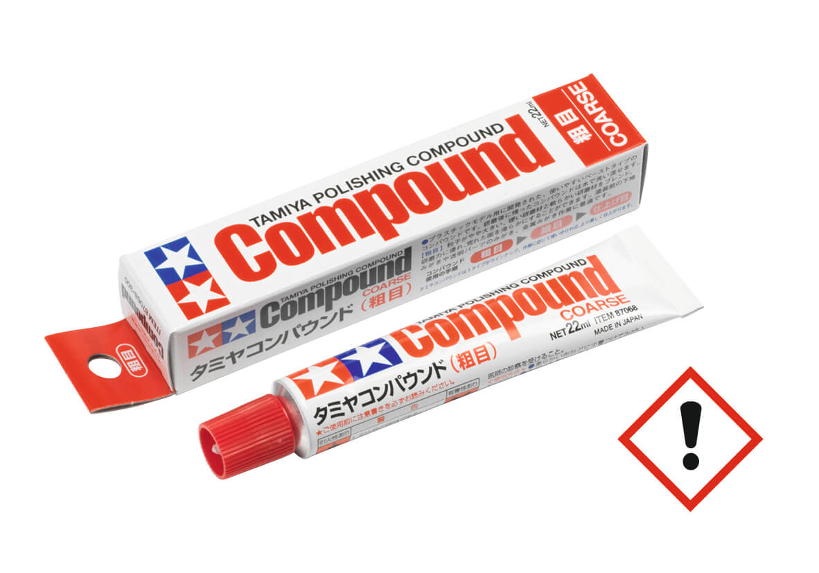 Tube Politur Tamiya Compound grob- körnig 22ml in Tube Tube Politur Tamiya Compound grob- körnig 22ml in Tube