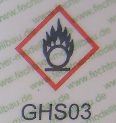 gedruckte Gefahrgutzettel (WDC-Maßstab)  GHS03 laut gedruckte Gefahrgutzettel (WDC-Maßstab)  GHS03 laut