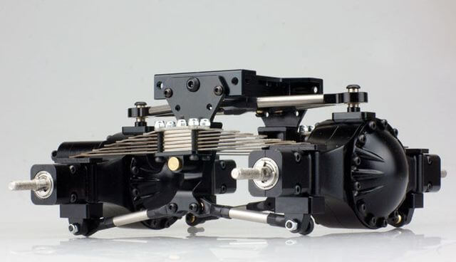 1:14 Pendelfederung hinten Alu schwarz für Differenziale