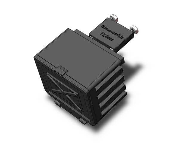 1:14/1:16 Staubox V2 mit Halter für LKW und Auflieger