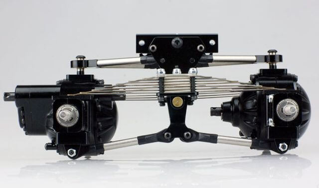 1:14 Pendelfederung hinten Alu schwarz für Differenziale