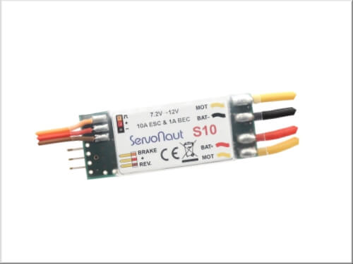 Servonaut S10 Fahrtregler für kleine  Truck- und