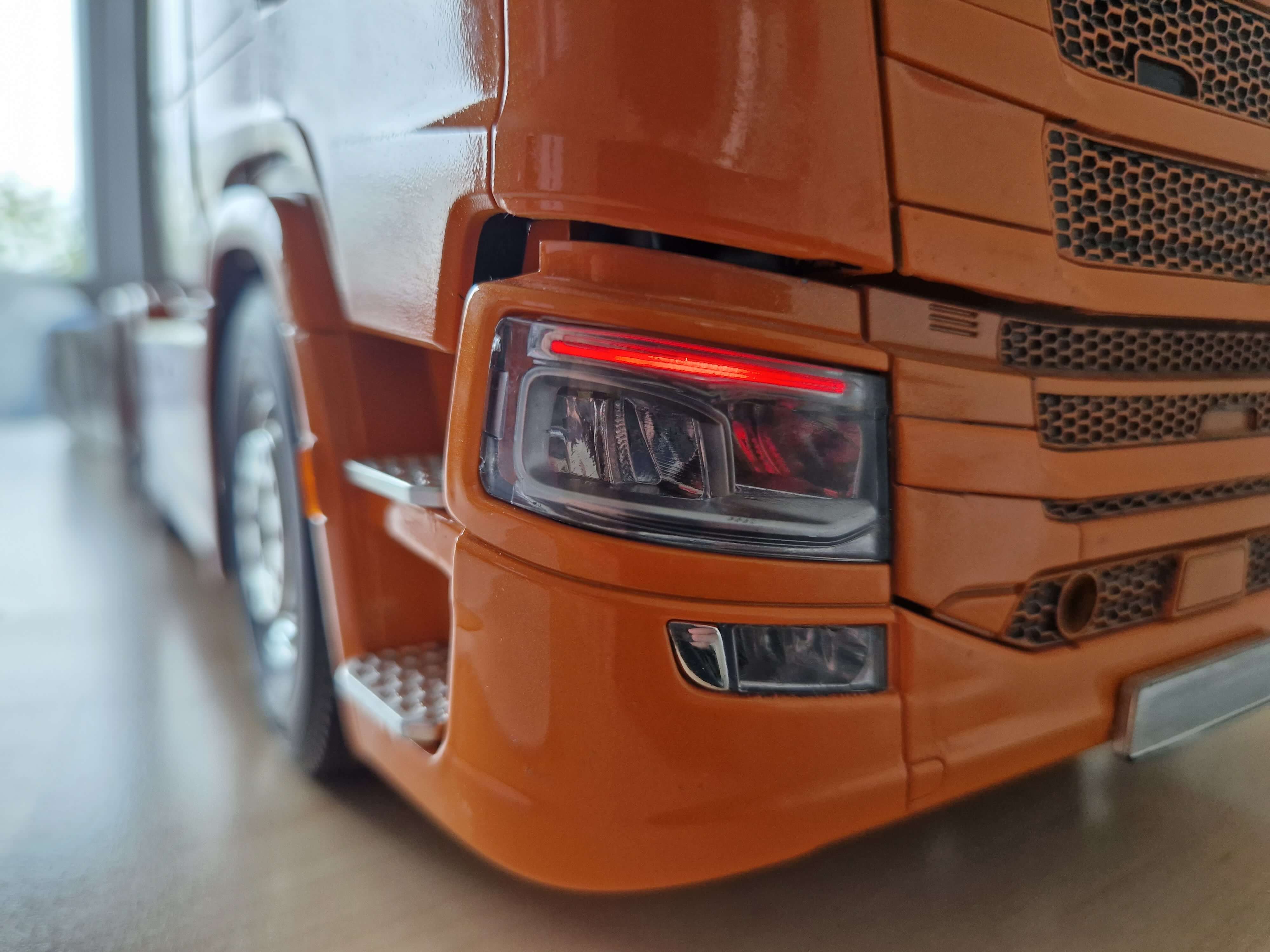 EasyBus Beleuchtungs-Platinen für Tamiya SCANIA 770S vorne  